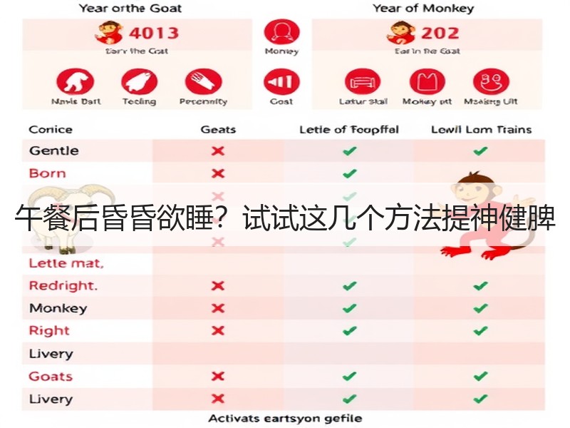 午餐后昏昏欲睡？试试这几个方法提神健脾
