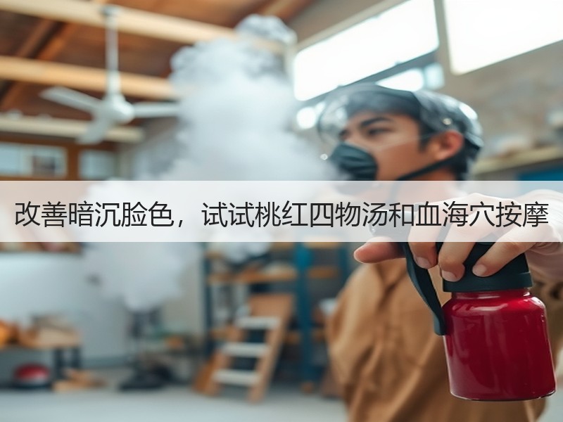 改善暗沉脸色，试试桃红四物汤和血海穴按摩