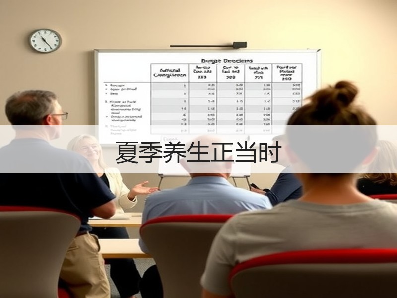 夏季养生正当时