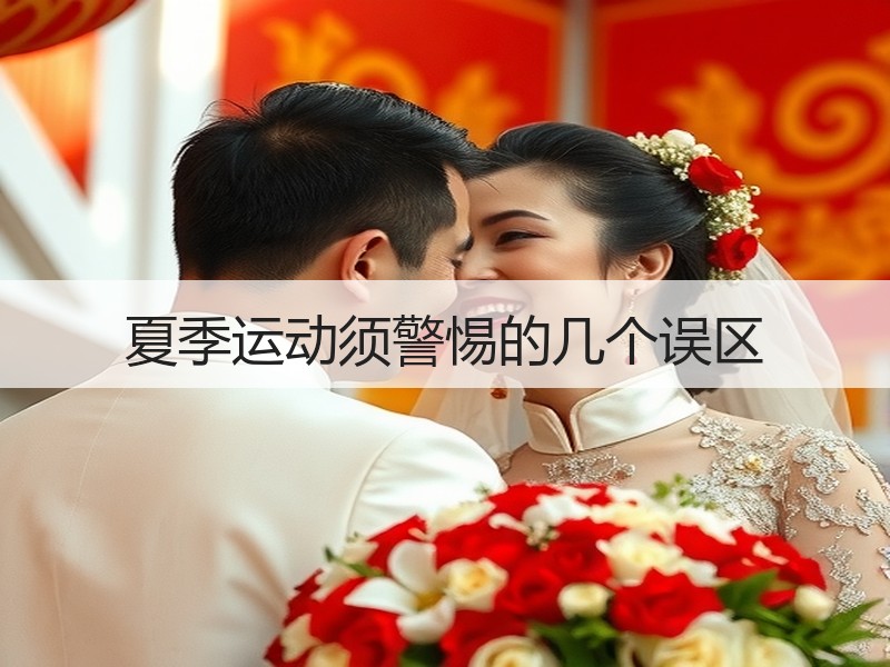 夏季运动须警惕的几个误区