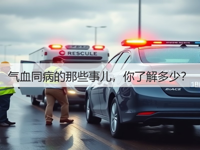 气血同病的那些事儿，你了解多少？