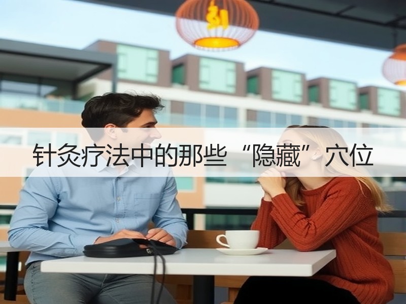 针灸疗法中的那些“隐藏”穴位