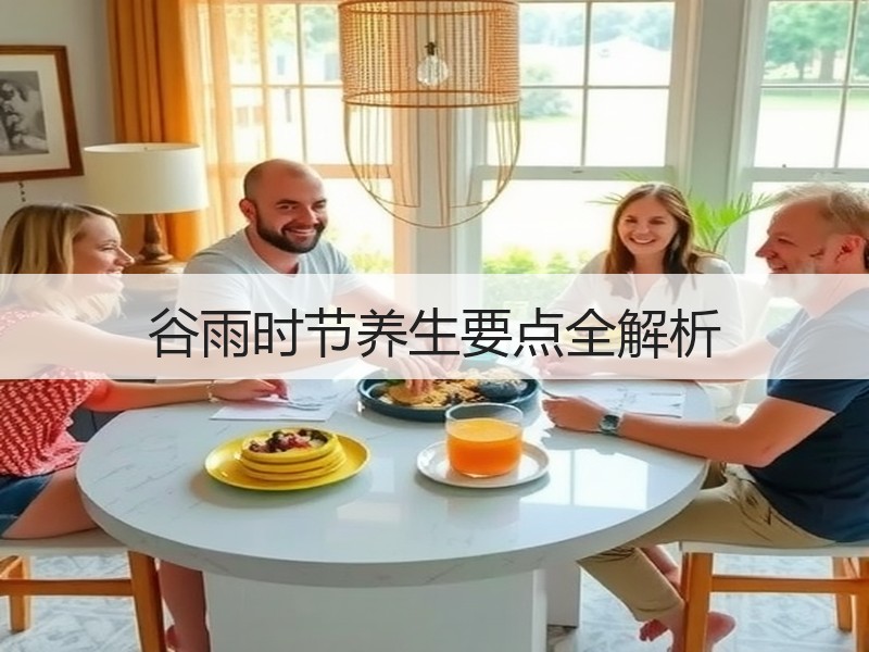 谷雨时节养生要点全解析