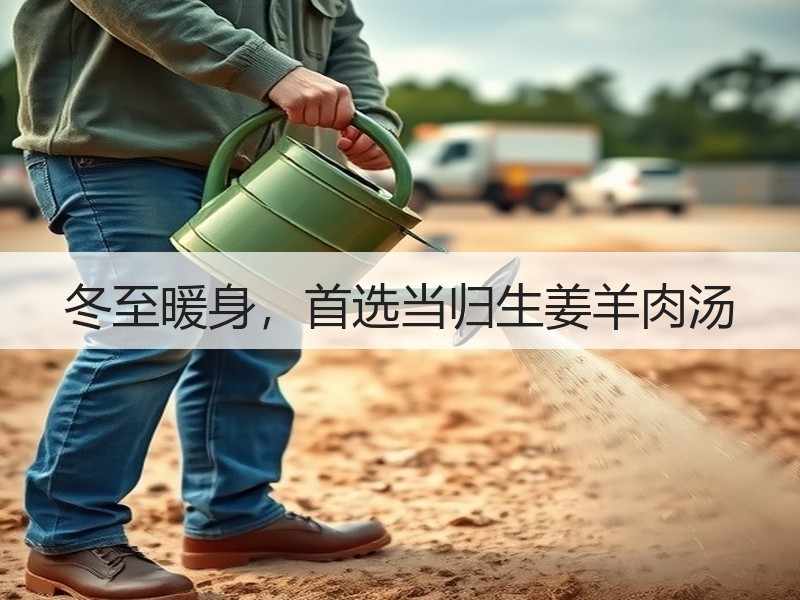 冬至暖身，首选当归生姜羊肉汤