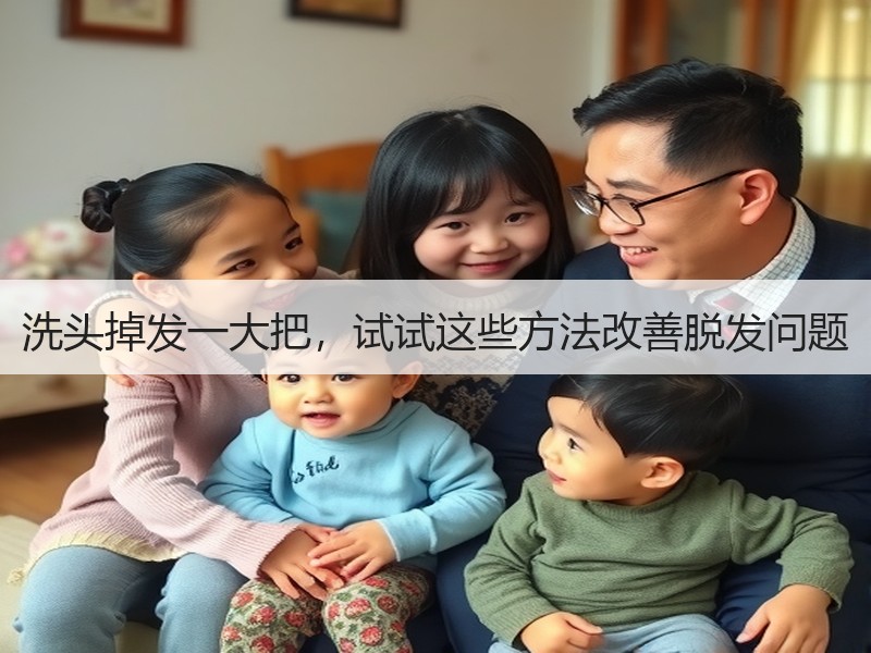 洗头掉发一大把，试试这些方法改善脱发问题