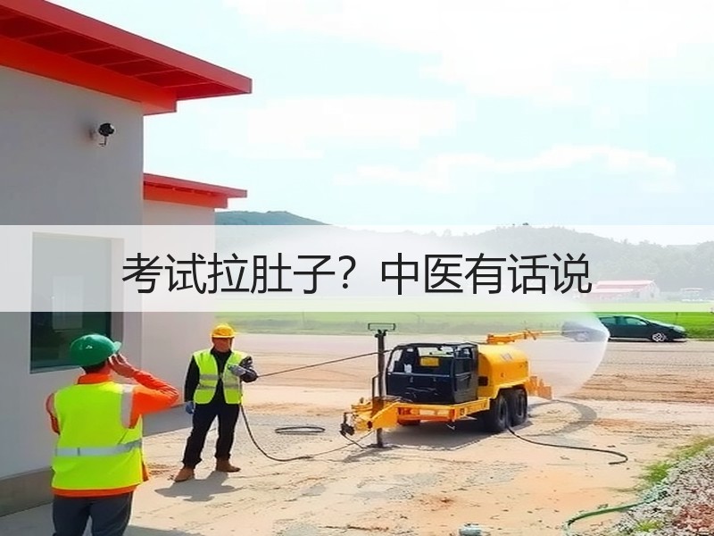 考试拉肚子？中医有话说