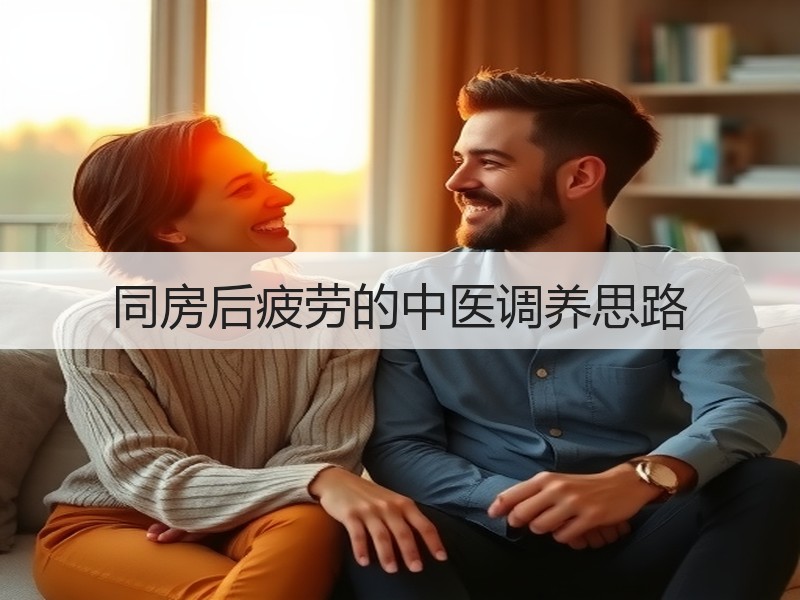 同房后疲劳的中医调养思路