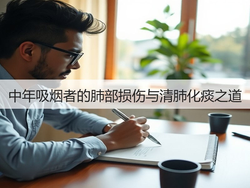 中年吸烟者的肺部损伤与清肺化痰之道