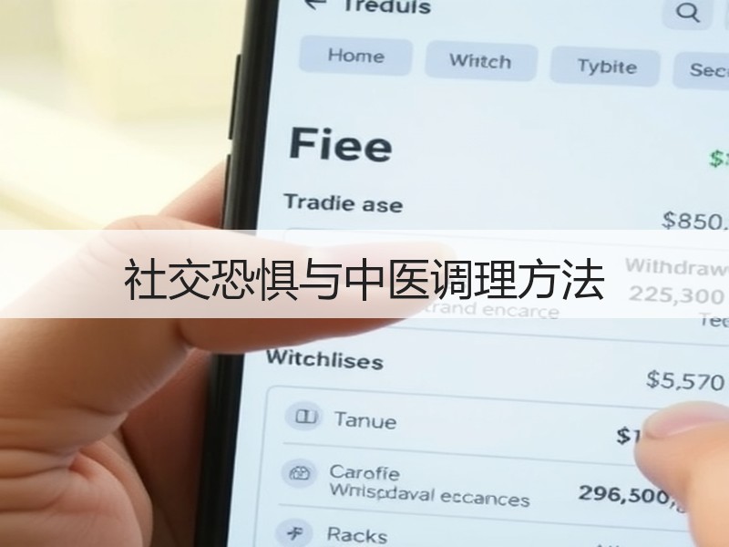 社交恐惧与中医调理方法