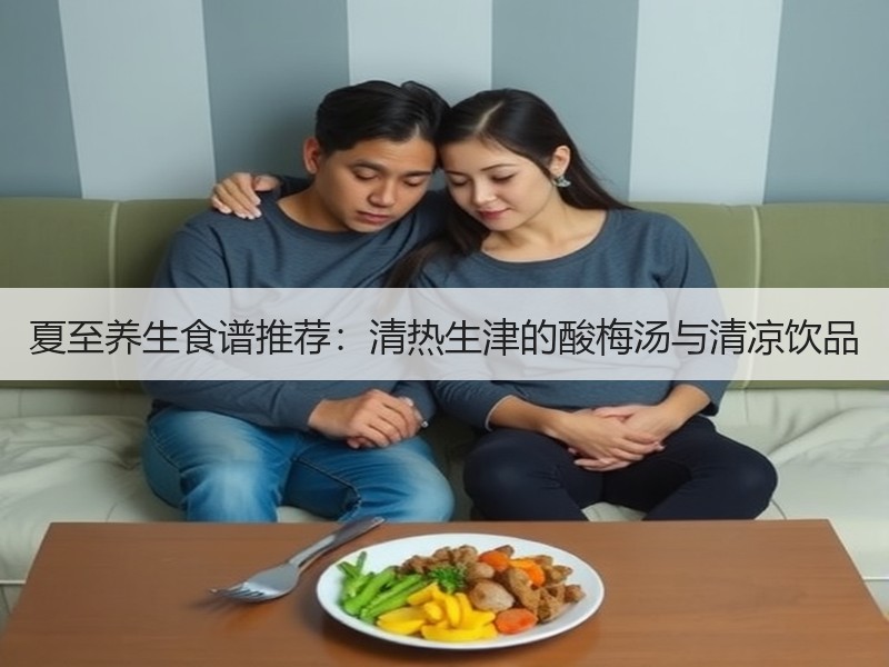 夏至养生食谱推荐：清热生津的酸梅汤与清凉