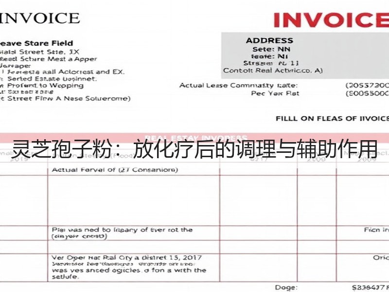 灵芝孢子粉：放化疗后的调理与辅助作用