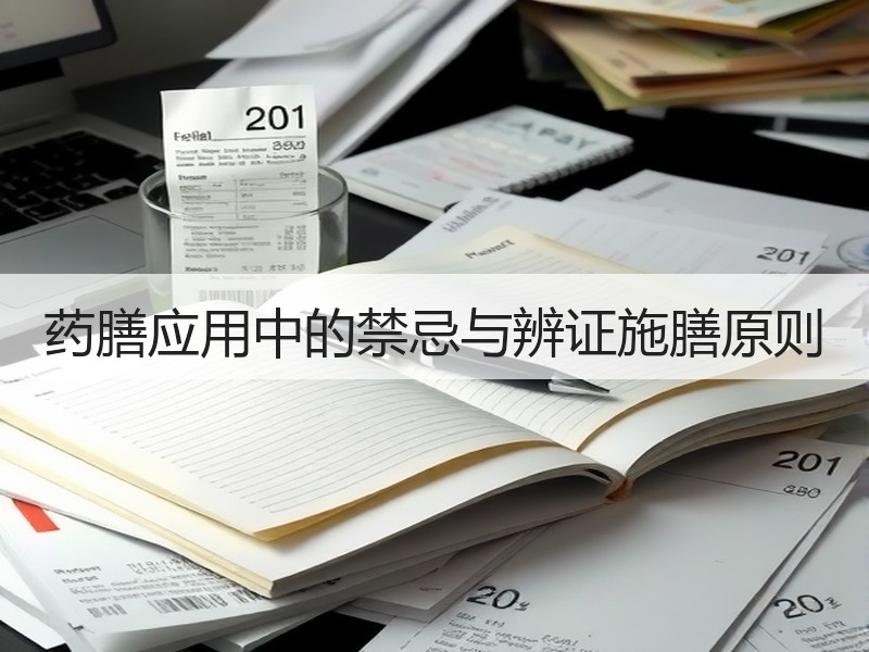 药膳应用中的禁忌与辨证施膳原则
