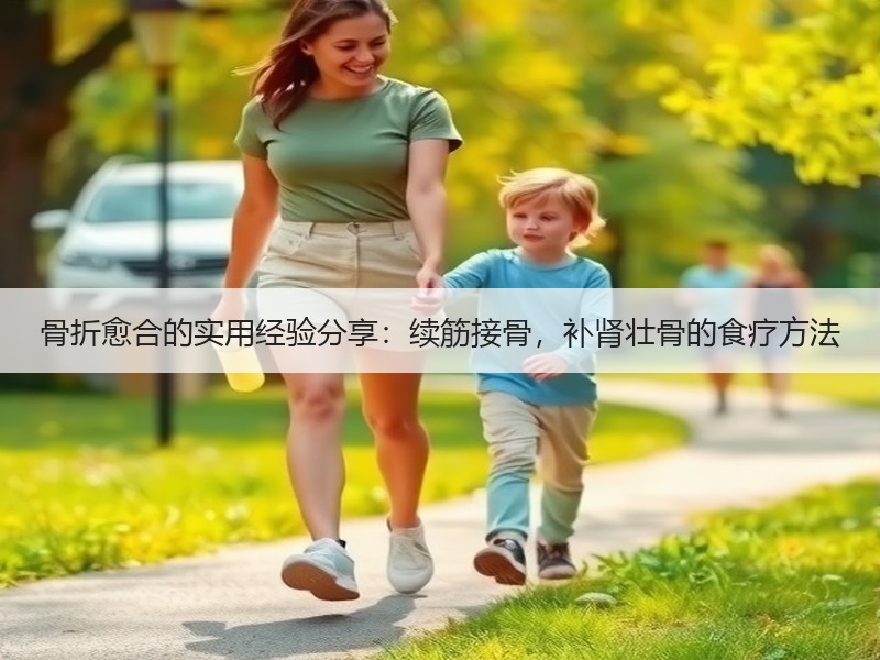 骨折愈合的实用经验分享：续筋接骨，补肾壮