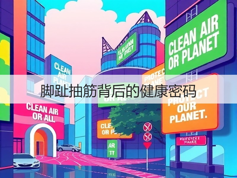 脚趾抽筋背后的健康密码