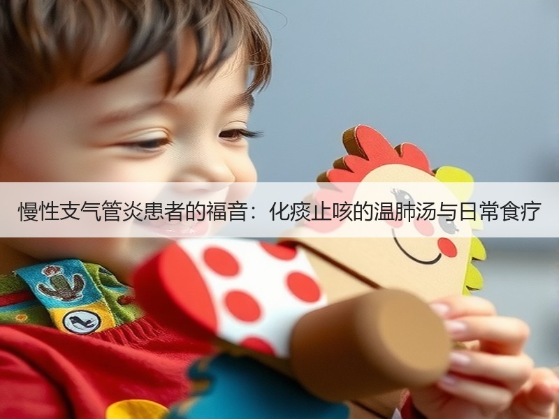 慢性支气管炎患者的福音：化痰止咳的温肺汤