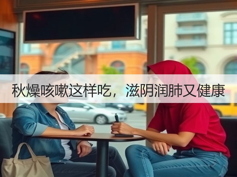 秋燥咳嗽这样吃，滋阴润肺又健康