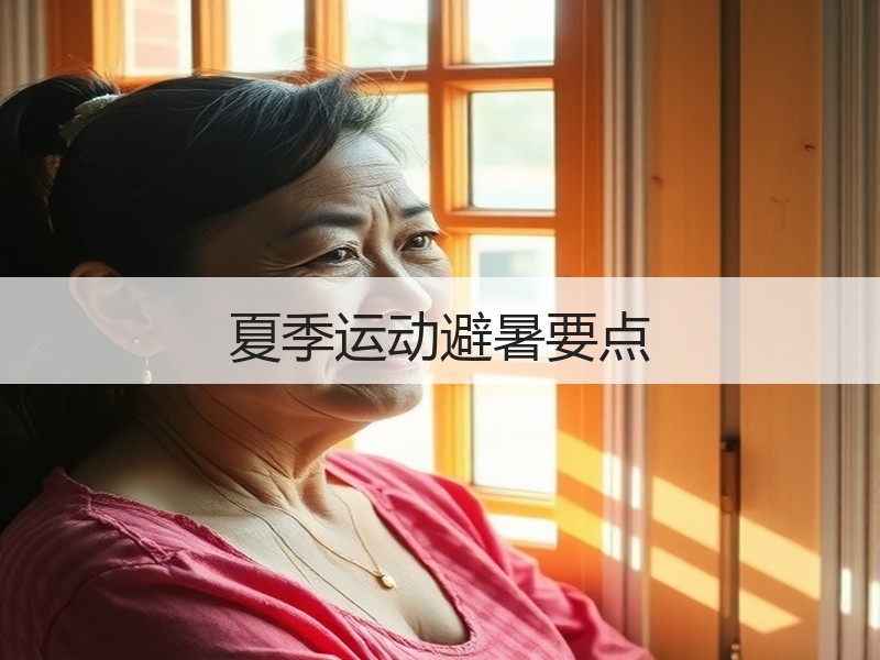 夏季运动避暑要点