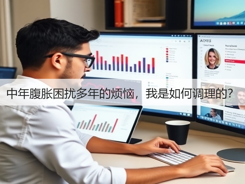 中年腹胀困扰多年的烦恼，我是如何调理的？