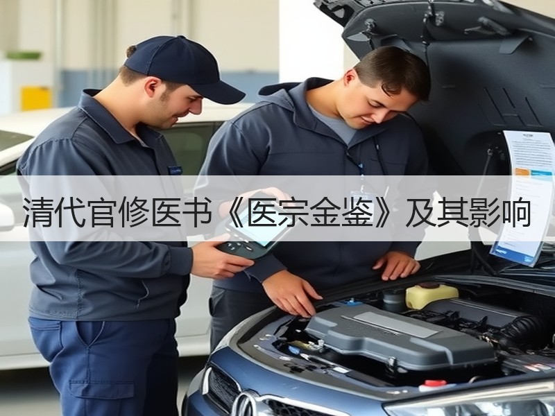 清代官修医书《医宗金鉴》及其影响