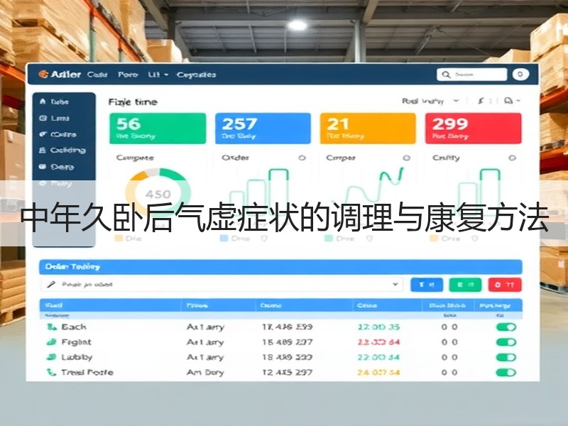 中年久卧后气虚症状的调理与康复方法