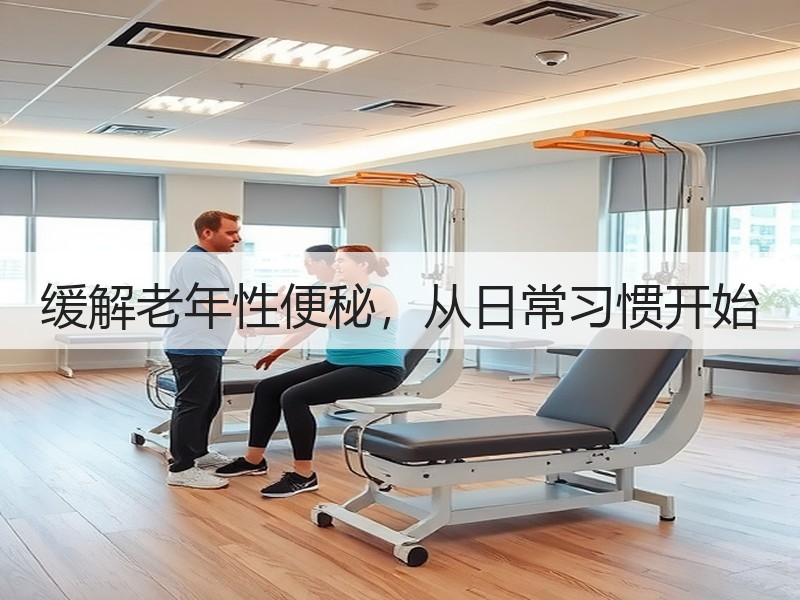 缓解老年性便秘，从日常习惯开始