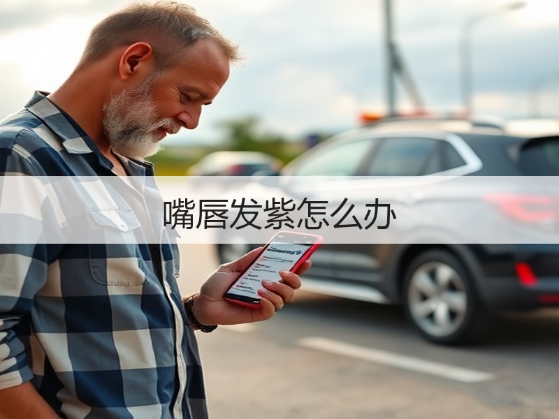 嘴唇发紫怎么办