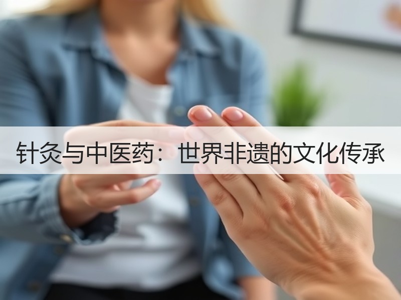 针灸与中医药：世界非遗的文化传承