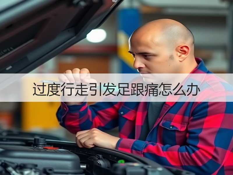 过度行走引发足跟痛怎么办