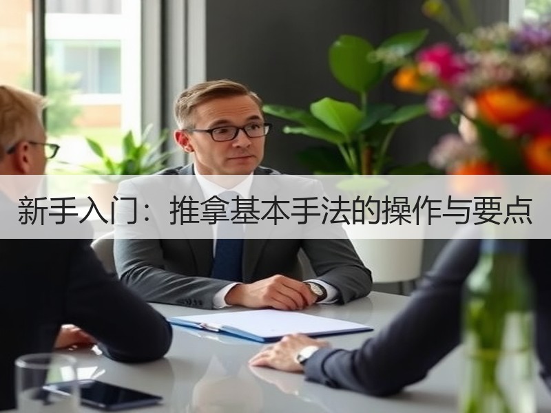 新手入门：推拿基本手法的操作与要点