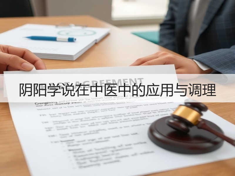 阴阳学说在中医中的应用与调理