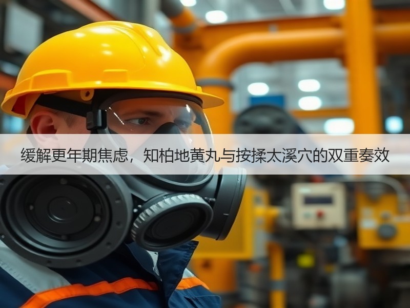 缓解更年期焦虑，知柏地黄丸与按揉太溪穴的