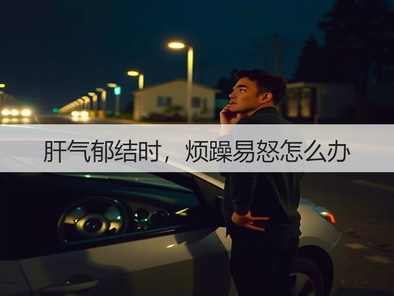 肝气郁结时，烦躁易怒怎么办