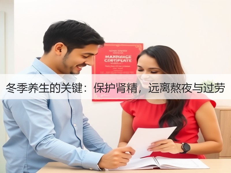 冬季养生的关键：保护肾精，远离熬夜与过劳