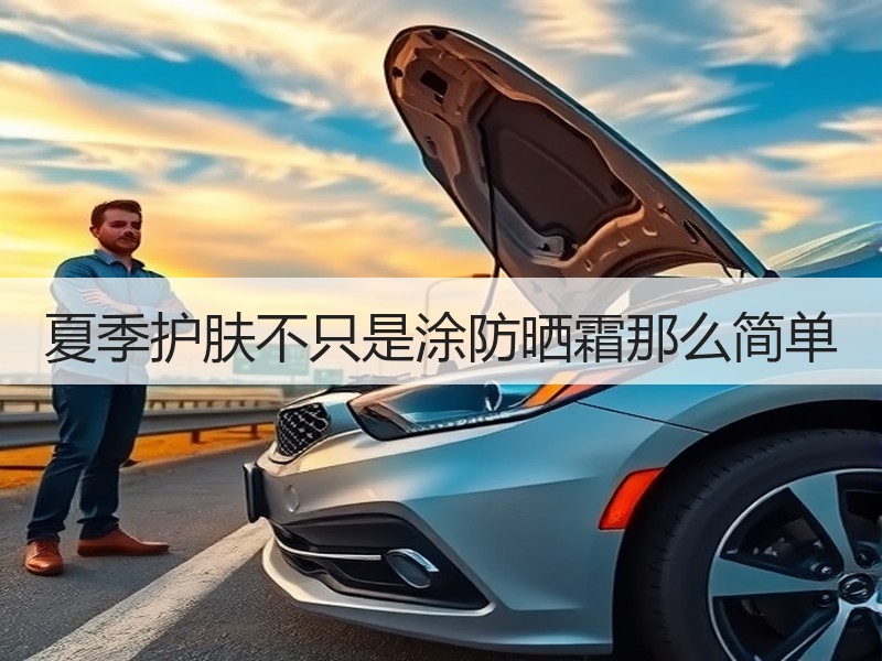 夏季护肤不只是涂防晒霜那么简单