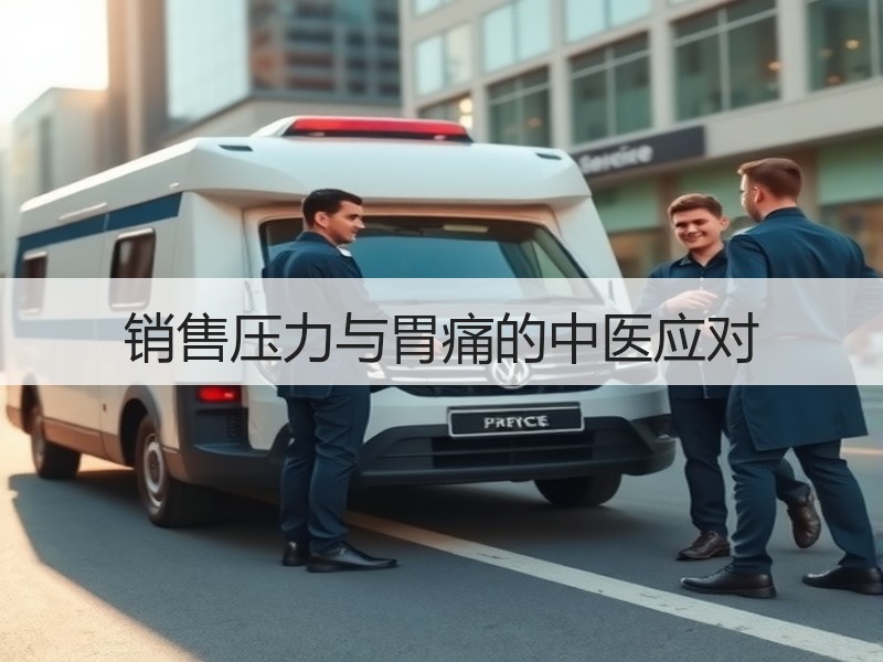 销售压力与胃痛的中医应对