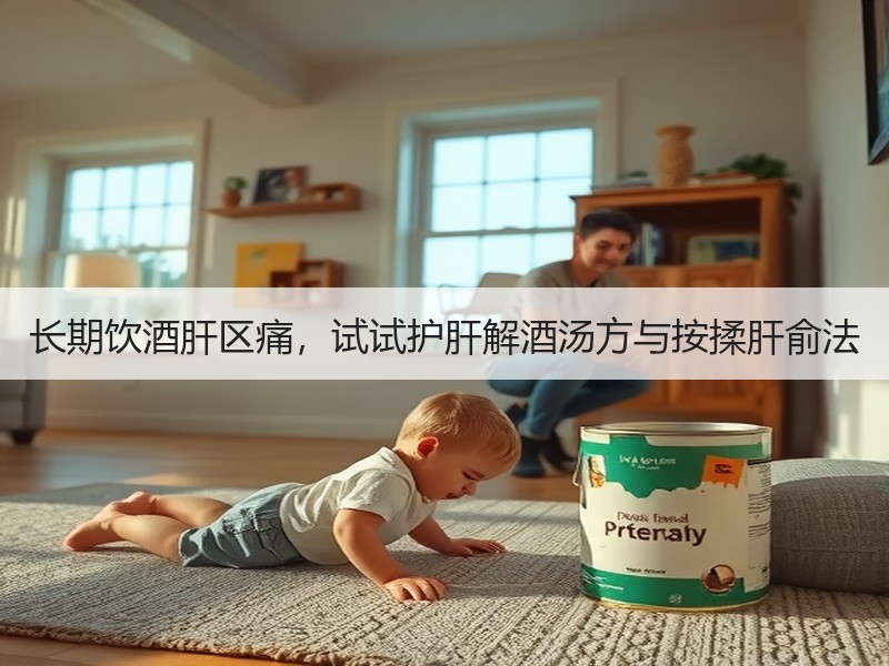 长期饮酒肝区痛，试试护肝解酒汤方与按揉肝