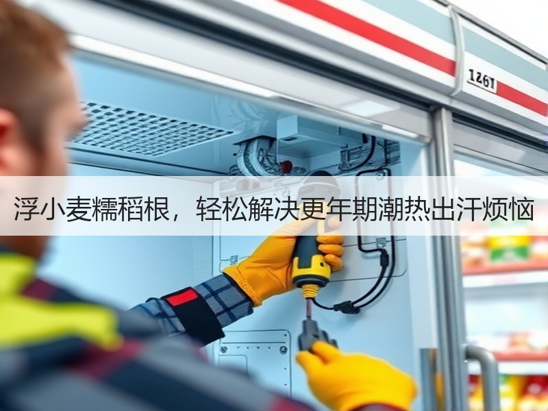 浮小麦糯稻根，轻松解决更年期潮热出汗烦恼