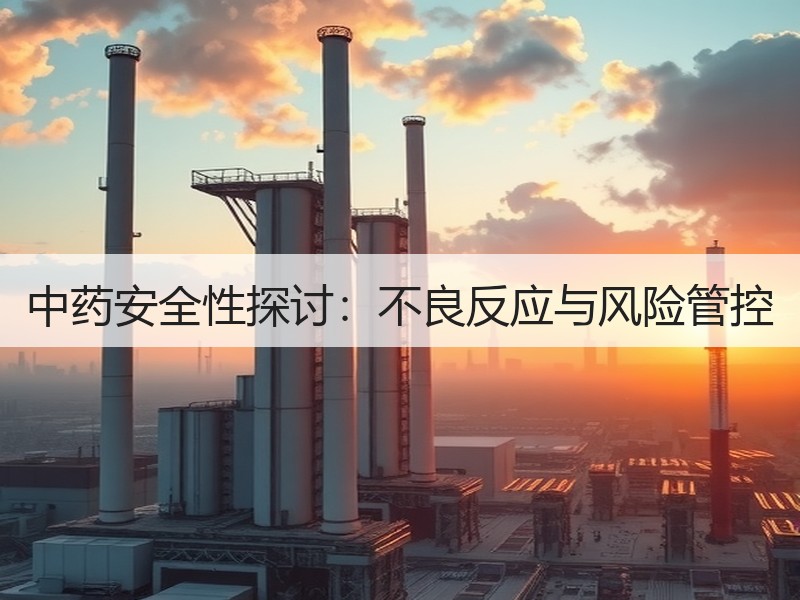 中药安全性探讨：不良反应与风险管控