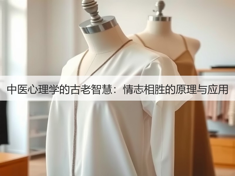 中医心理学的古老智慧：情志相胜的原理与应