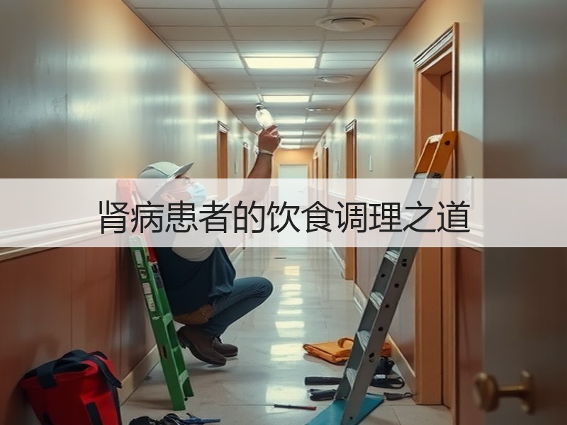 肾病患者的饮食调理之道