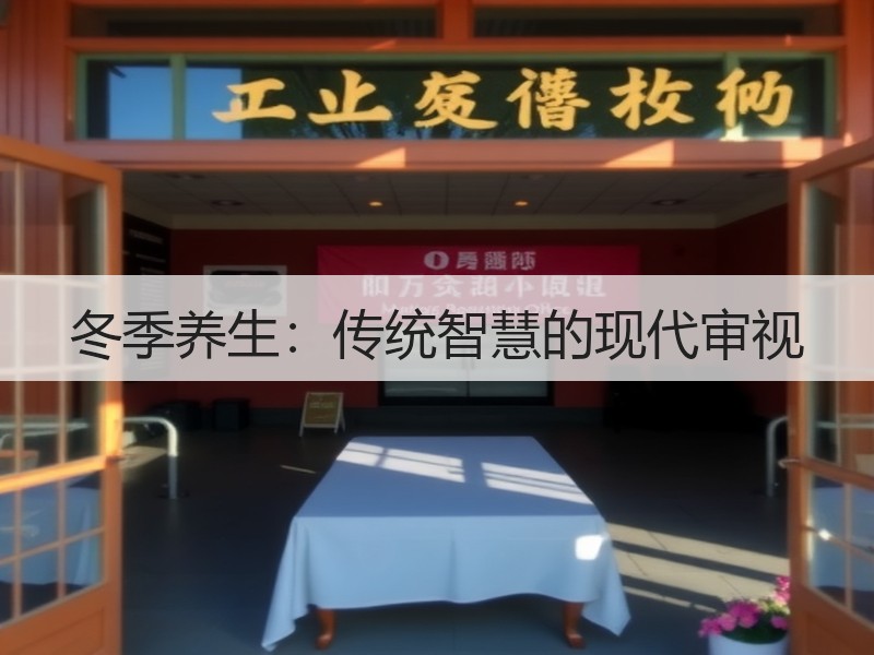 冬季养生：传统智慧的现代审视