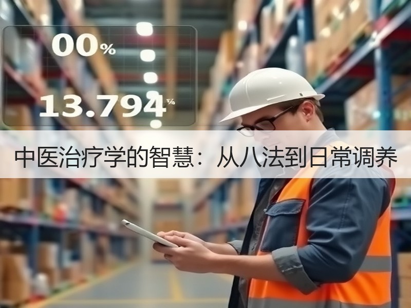 中医治疗学的智慧：从八法到日常调养