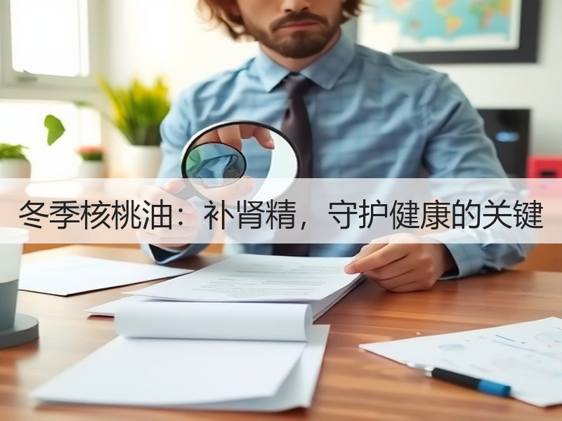 冬季核桃油：补肾精，守护健康的关键