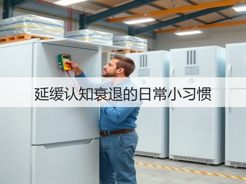 延缓认知衰退的日常小习惯