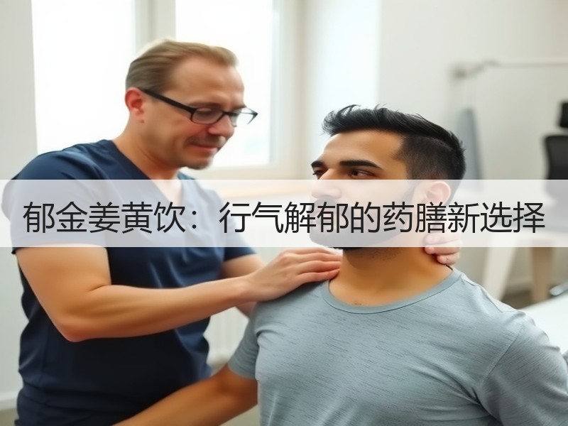 郁金姜黄饮：行气解郁的药膳新选择