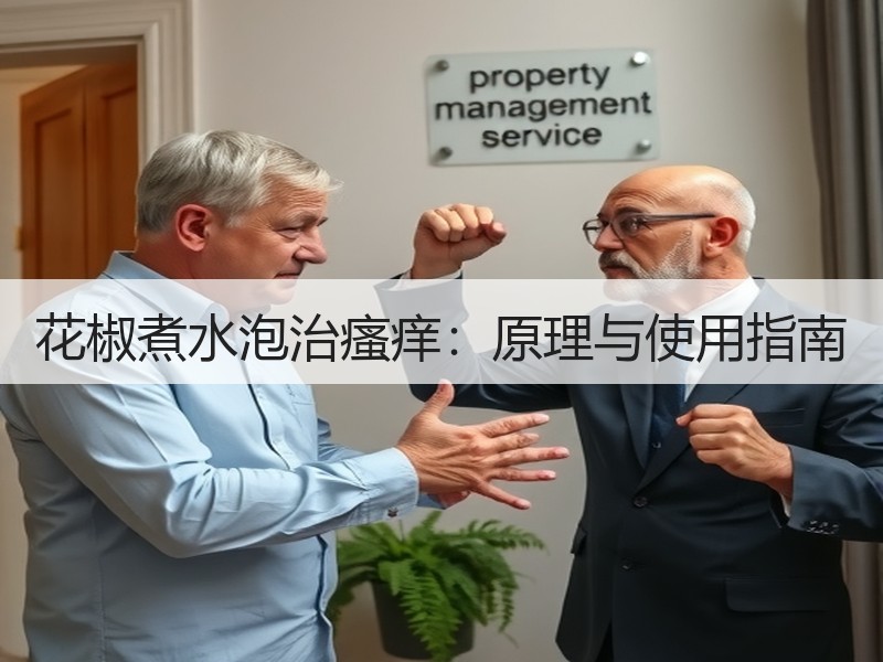 花椒煮水泡治瘙痒：原理与使用指南