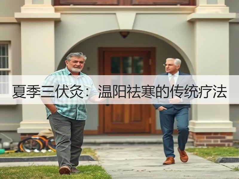 夏季三伏灸：温阳祛寒的传统疗法