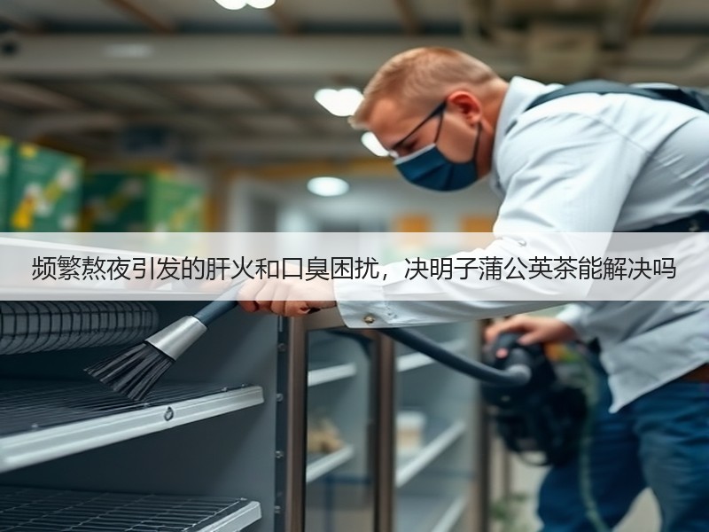 频繁熬夜引发的肝火和口臭困扰，决明子蒲公