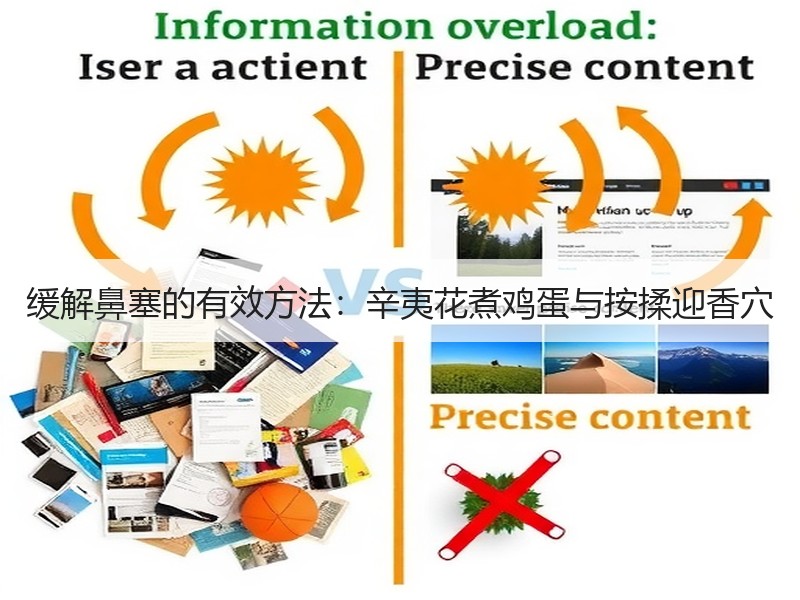 缓解鼻塞的有效方法：辛夷花煮鸡蛋与按揉迎
