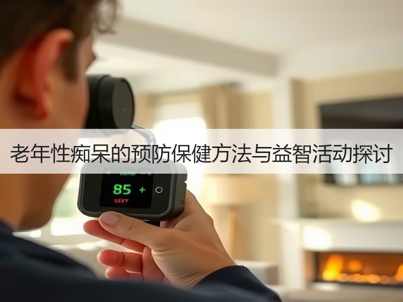 老年性痴呆的预防保健方法与益智活动探讨